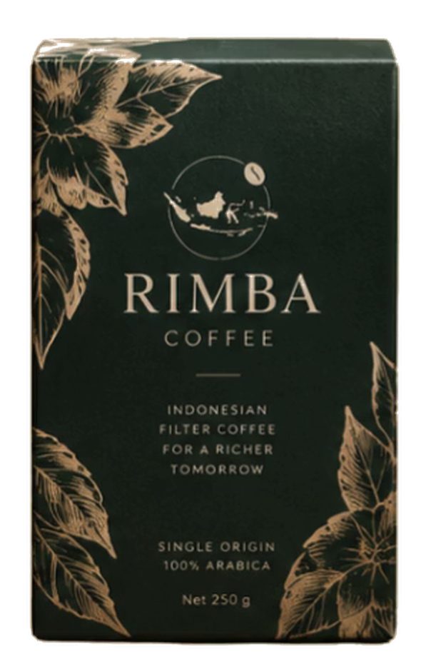 Rimba Ritual filterkávé dobozos csomagolás